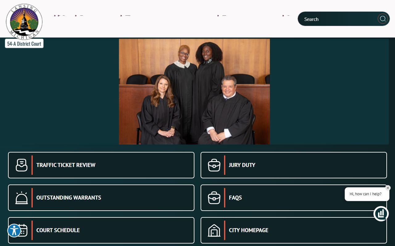 54A District Court Lansing traffic court records